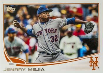 2013 Topps #345 Jenrry Mejia Front