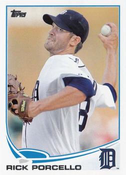 2013 Topps #420 Rick Porcello Front