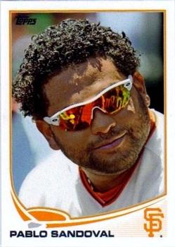 2013 Topps #456 Pablo Sandoval Front