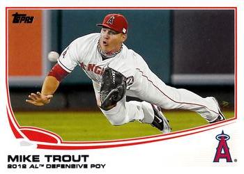 2013 Topps #536 Mike Trout Front