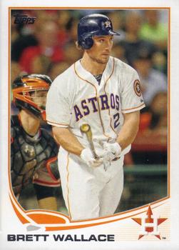 2013 Topps #538 Brett Wallace Front