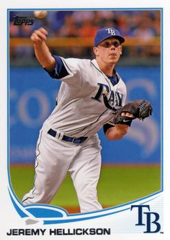 2013 Topps #58 Jeremy Hellickson Front