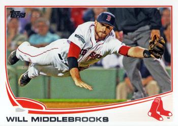 2013 Topps #64 Will Middlebrooks Front