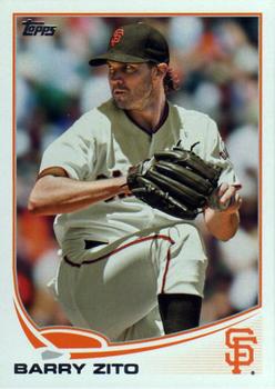 2013 Topps #75 Barry Zito Front