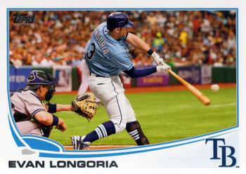 2013 Topps #103 Evan Longoria Front