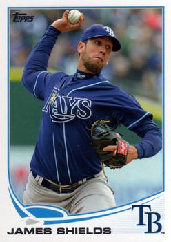 2013 Topps #133 James Shields Front