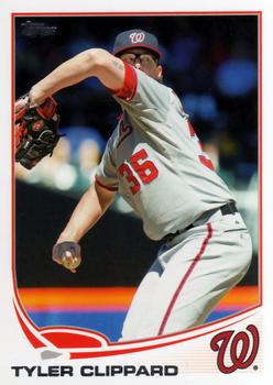 2013 Topps #136 Tyler Clippard Front