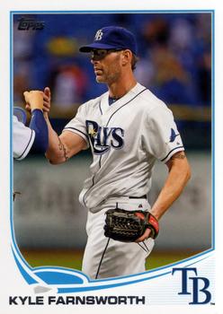 2013 Topps #168 Kyle Farnsworth Front