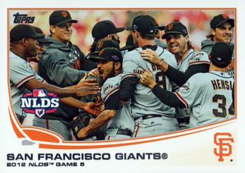2013 Topps #260 San Francisco Giants Front