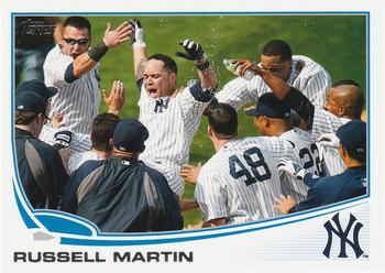 2013 Topps #282 Russell Martin Front