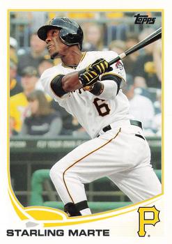 2013 Topps #288 Starling Marte Front