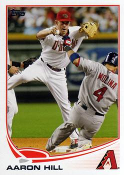 2013 Topps #302 Aaron Hill Front