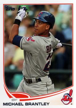 2013 Topps #323 Michael Brantley Front