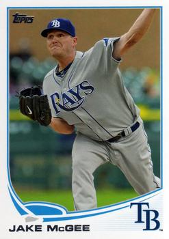 2013 Topps #384 Jake McGee Front