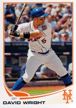 2013 Topps #400 David Wright Front