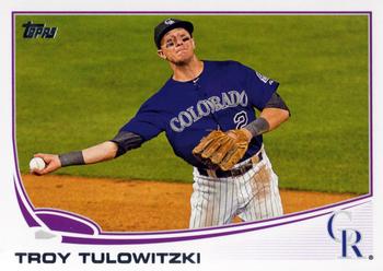 2013 Topps #453 Troy Tulowitzki Front