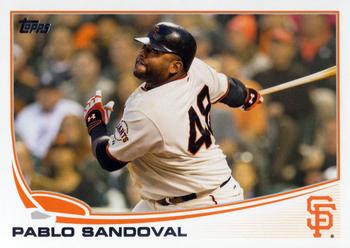2013 Topps #456 Pablo Sandoval Front
