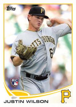 2013 Topps #481 Justin Wilson Front
