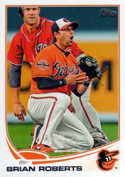 2013 Topps #515 Brian Roberts Front