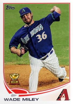 2013 Topps #530 Wade Miley Front