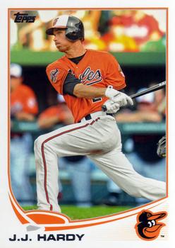 2013 Topps #533 J.J. Hardy Front