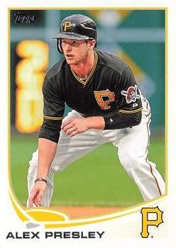 2013 Topps #545 Alex Presley Front