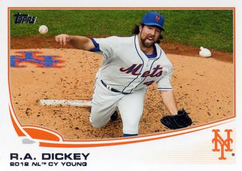 2013 Topps #632 R.A. Dickey Front