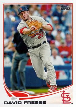 2013 Topps #658 David Freese Front