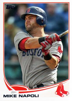 2013 Topps #659 Mike Napoli Front
