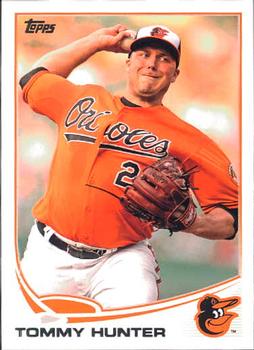 2013 Topps #62 Tommy Hunter Front