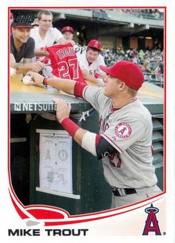 2013 Topps #27 Mike Trout Front