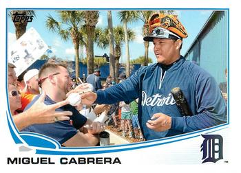 2013 Topps #660 Miguel Cabrera Front