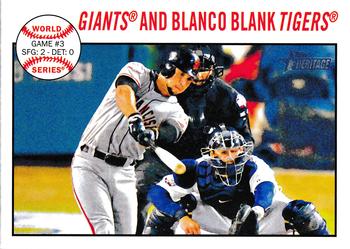 2013 Topps Heritage #138 Giants and Blanco Blank Tigers Front