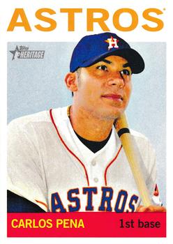 2013 Topps Heritage #140 Carlos Pena Front