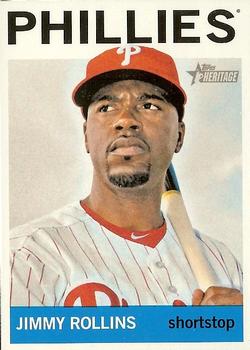 2013 Topps Heritage #237 Jimmy Rollins Front