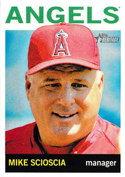 2013 Topps Heritage #383 Mike Scioscia Front