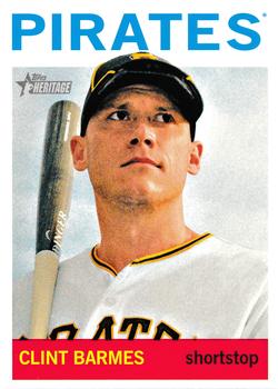 2013 Topps Heritage #397 Clint Barmes Front