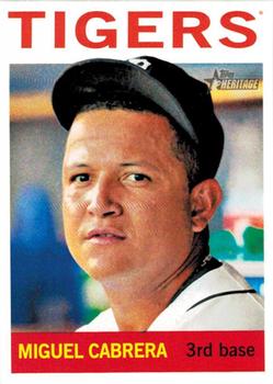 2013 Topps Heritage #426 Miguel Cabrera Front