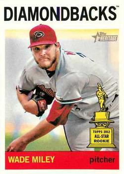 2013 Topps Heritage #474 Wade Miley Front