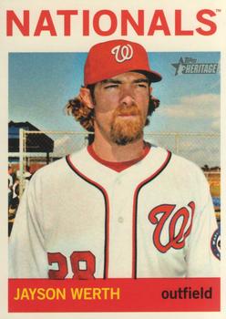 2013 Topps Heritage #52 Jayson Werth Front