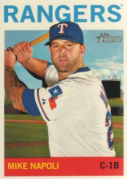 2013 Topps Heritage #78 Mike Napoli Front