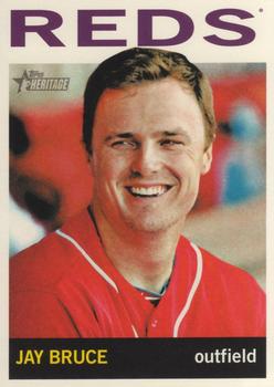 2013 Topps Heritage #80 Jay Bruce Front