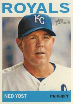 2013 Topps Heritage #121 Ned Yost Front