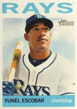 2013 Topps Heritage #123 Yunel Escobar Front