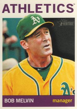 2013 Topps Heritage #232 Bob Melvin Front