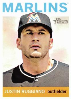 2013 Topps Heritage #268 Justin Ruggiano Front