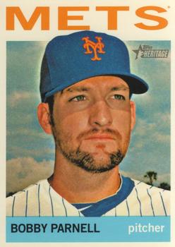 2013 Topps Heritage #387 Bobby Parnell Front