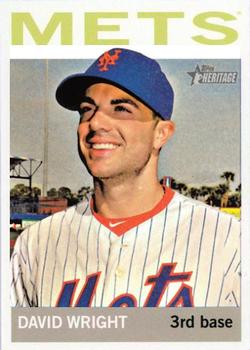 2013 Topps Heritage #465 David Wright Front