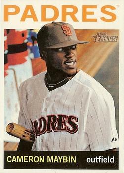 2013 Topps Heritage #68 Cameron Maybin Front