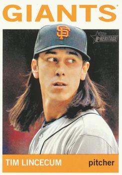 2013 Topps Heritage #99 Tim Lincecum Front